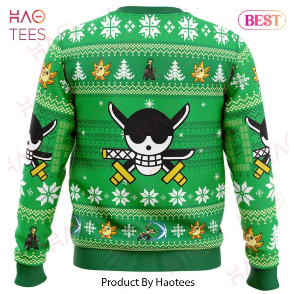 Christmas Zoro One Piece Ugly Christmas Sweater