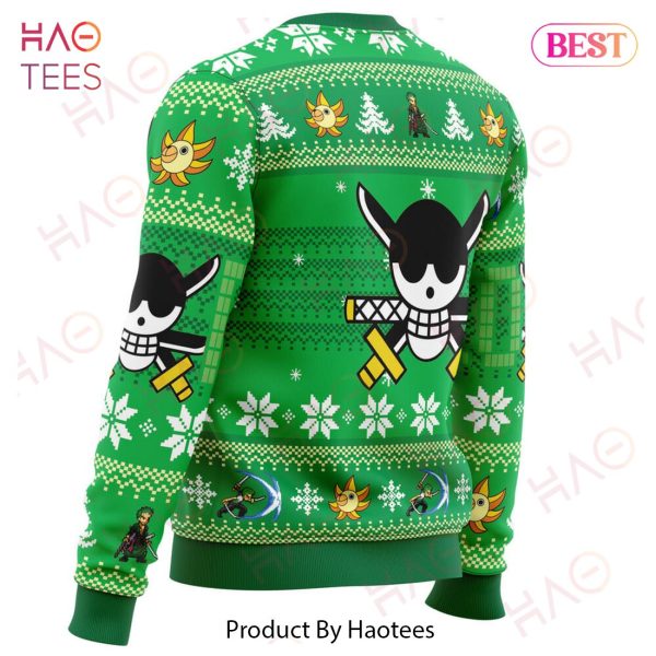 Christmas Zoro One Piece Ugly Christmas Sweater