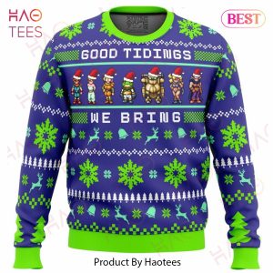 Chrono Trigger Good Tidings We Bring Ugly Christmas Sweater