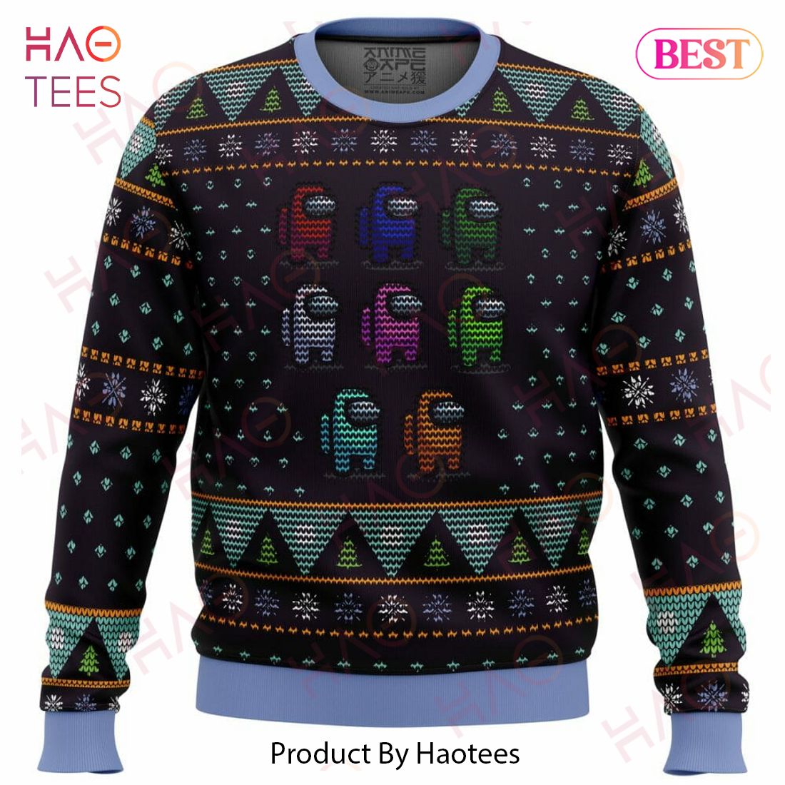 Crewmate Among Us Ugly Christmas Sweater Crewmate Among Us Ugly Christmas Sweater