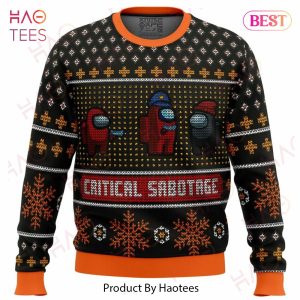 Critical Sabotage Among Us Ugly Christmas Sweater