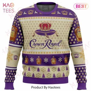 Crown Royal Whiskey Ugly Christmas Sweater