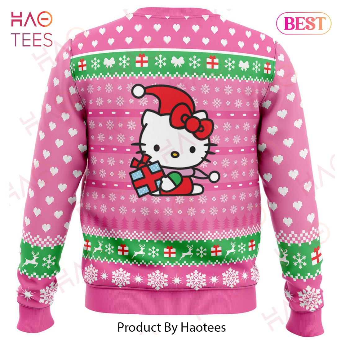 Cute Christmas Hello Kitty Ugly Christmas Sweater Cute Christmas Hello Kitty Ugly Christmas Sweater