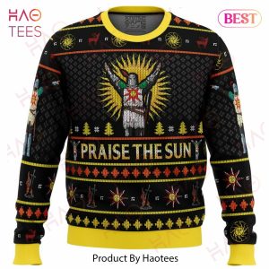 Dark Souls Praise the Sun Ugly Christmas Sweater
