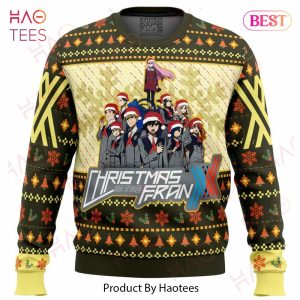 Darling in the Franxx Christmas Feels Ugly Christmas Sweater