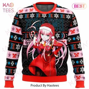 Darling in the Franxx Zero Two Ugly Christmas Sweater