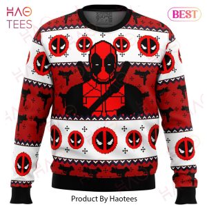 Deadpool Guy Ugly Christmas Sweater
