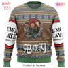 Death Note Naughty List Ugly Christmas Sweater