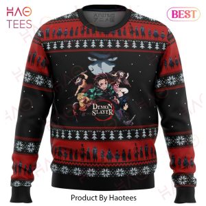 Demon Slayer Poster Ugly Christmas Sweater