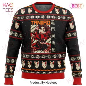 Demon Slayer Tanjiro Ugly Christmas Sweater