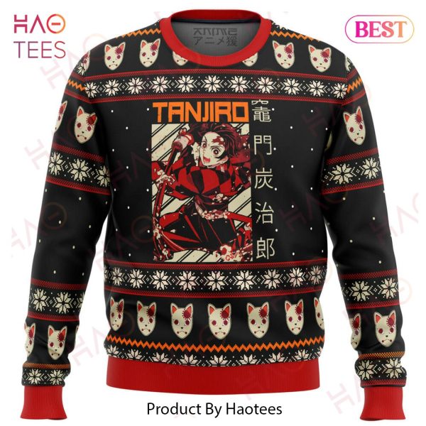 Demon Slayer Tanjiro Ugly Christmas Sweater