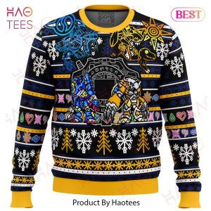 Digimon Ugly Christmas Sweater