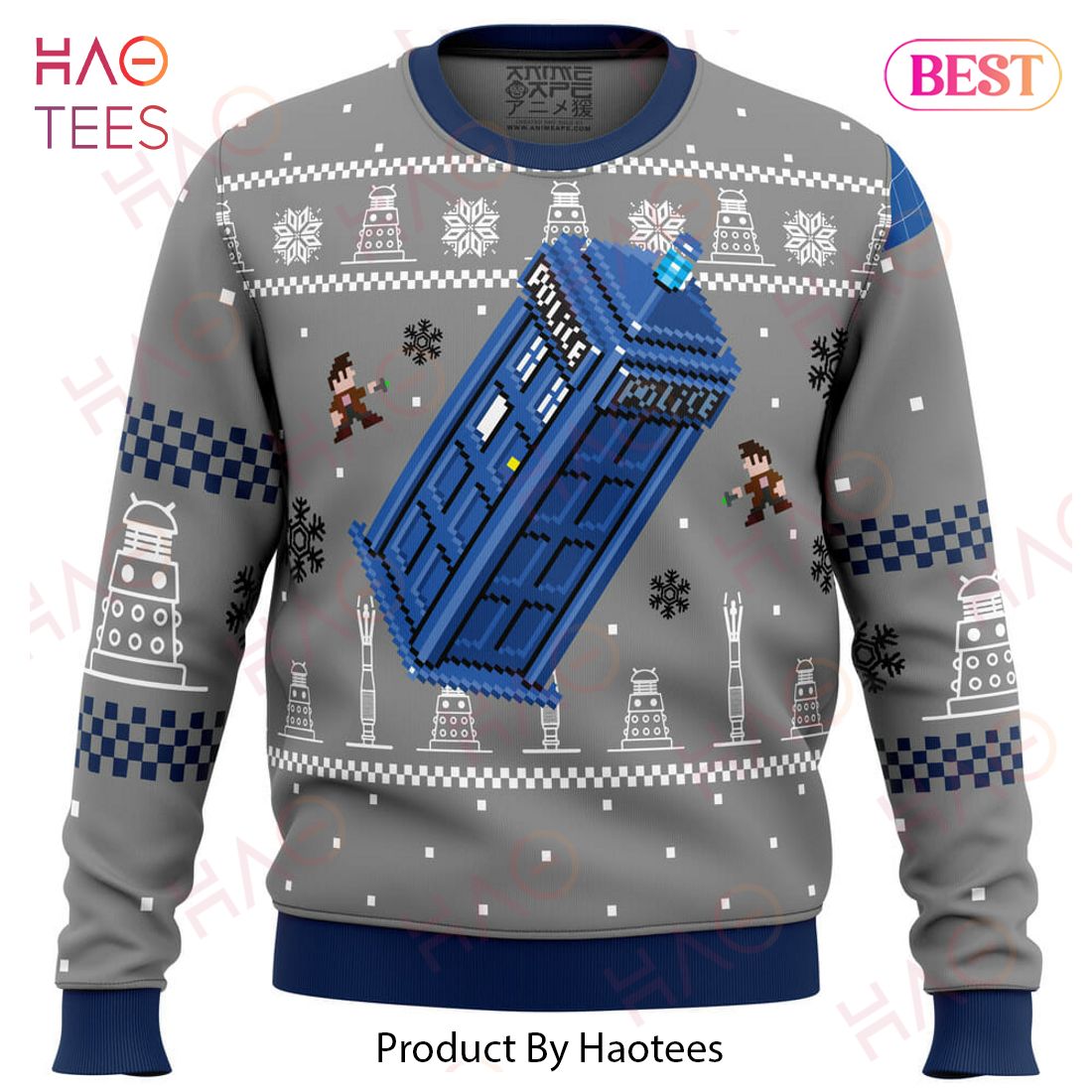 Doctor Who Ugly Christmas Sweater