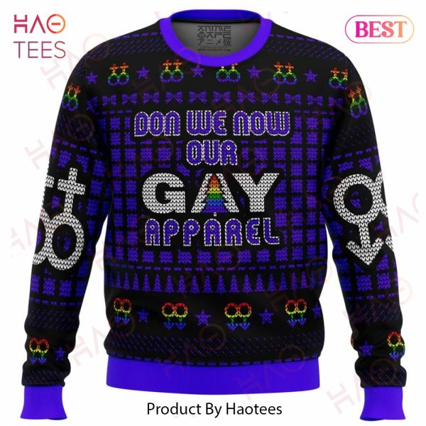 Don We Now Our Gay Apparel LGBT Ugly Christmas Sweater