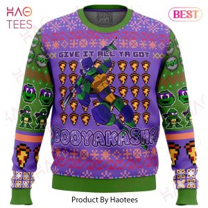 Donatello Rise of the Teenage Mutant Ninja Turtles Ugly Christmas Sweater