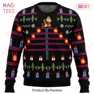 Donkey Kong Ugly Christmas Sweater