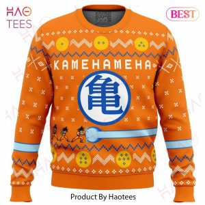 Dragon Ball Z Kamehameha Ugly Christmas Sweater