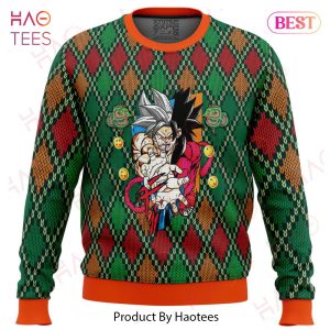 Dragon Ball Z SSJ4 Goku Ugly Christmas Sweater