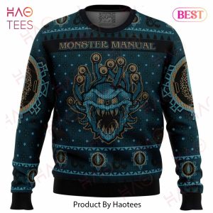 Dungeons & Dragons Monster Manual Ugly Christmas Sweater