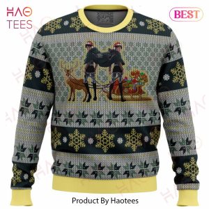 Eren Yeager and Levi Ackerman Attack on Titan Ugly Christmas Sweater