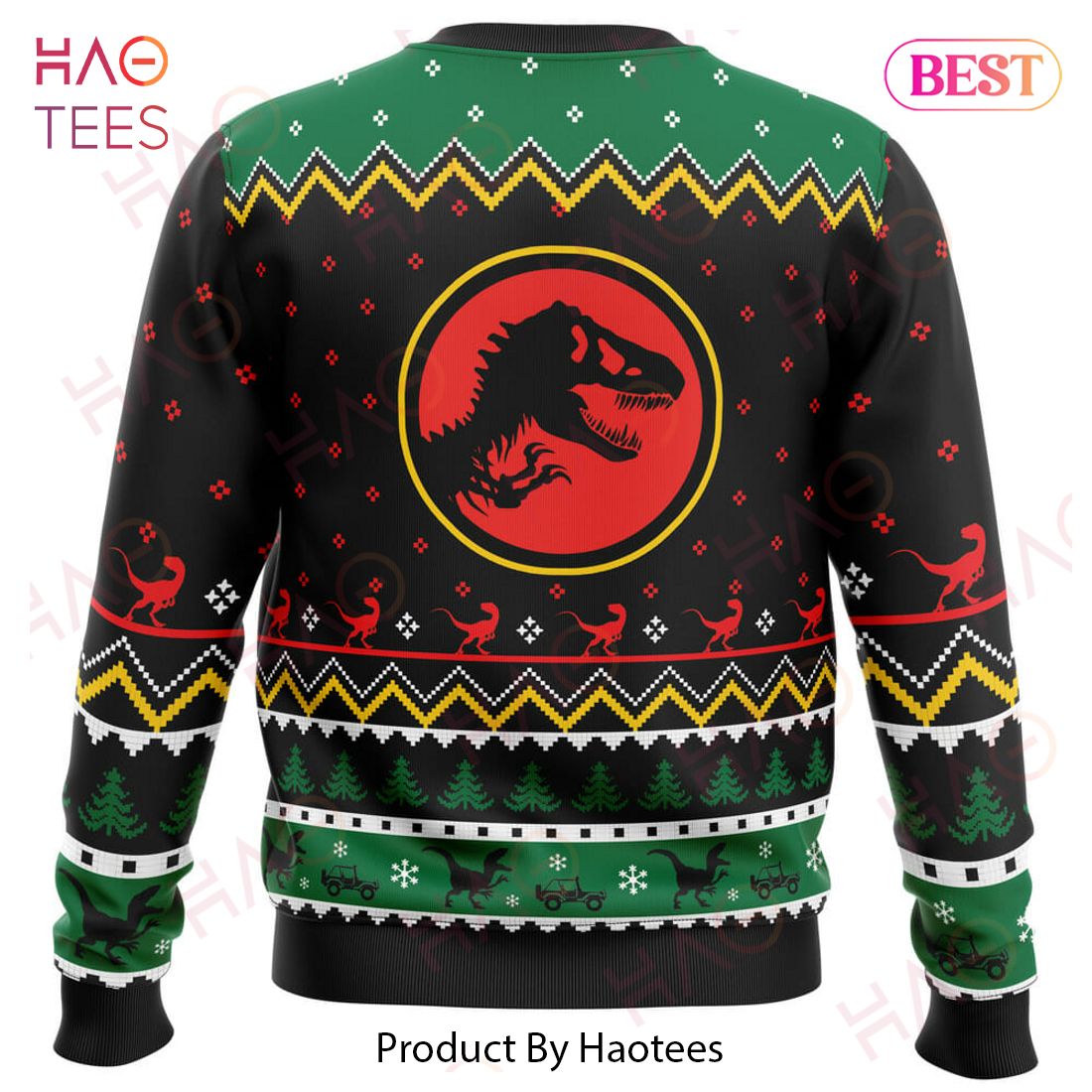 Ethics of Cloning Jurassic Park Ugly Christmas Sweater Ethics of Cloning Jurassic Park Ugly Christmas Sweater