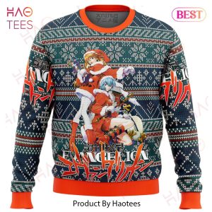 Evangelion Alt Ugly Christmas Sweater