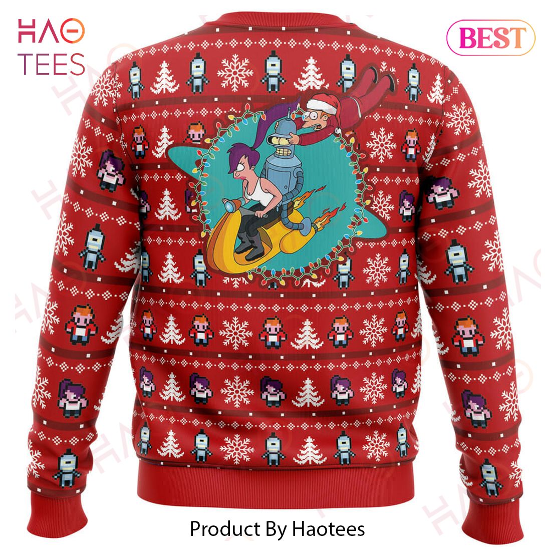Fa-La-La-La Futurama Ugly Christmas Sweater Fa-La-La-La Futurama Ugly Christmas Sweater
