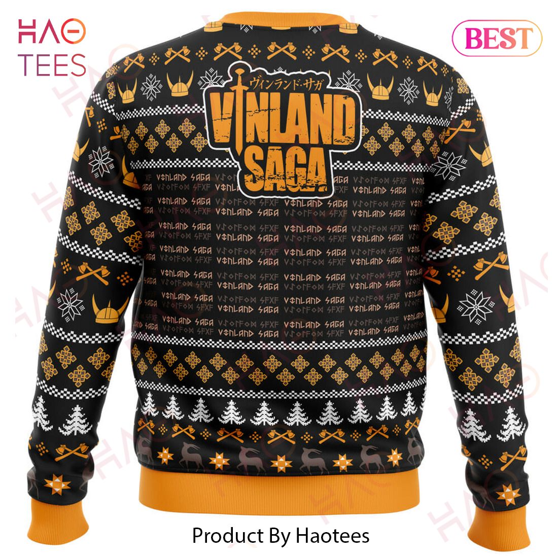 Falalala Valahalla Vinland Saga Christmas Sweater Falalala Valahalla Vinland Saga Christmas Sweater