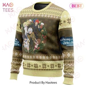 Familia Myth DanMachi Ugly Christmas Sweater