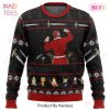 Ghibli Ponyo Loves Ham Ugly Christmas Sweater Ghibli Ponyo Loves Ham Ugly Christmas Sweater