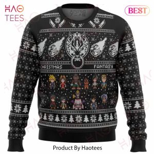 Final Fantasy 7 VII FF7 Ugly Christmas Sweater