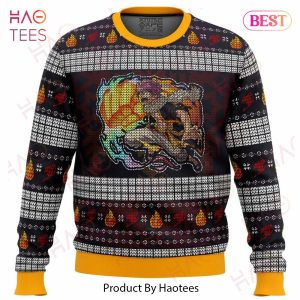 Fire Dragon’s Iron Fist Dragneel Natsu Fairy Tail Ugly Christmas Sweater
