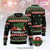 Firefighter Firemas Ugly Christmas Sweater Custom Sweatshirt Apparel