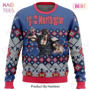 Fist of the North Star Alt Ugly Christmas Sweater