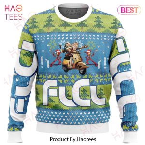FLCL Fooly Cooly Alt Ugly Christmas Sweater