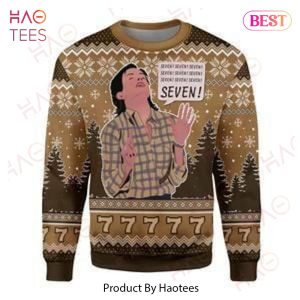 Friends Christmas Sweater Friends Seven Brown Ugly Sweater 2022 Friends Christmas Sweater Friends Seven Brown Ugly Sweater 2022