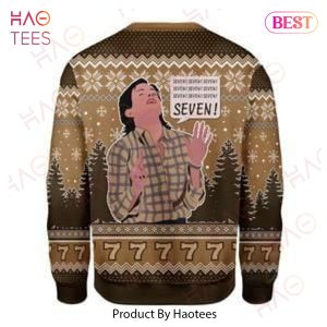 Friends Christmas Sweater Friends Seven Brown Ugly Sweater 2022