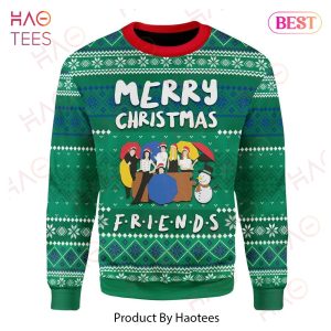 Friends Christmas Sweater Merry Christmas Friends Green Ugly Sweater 2022