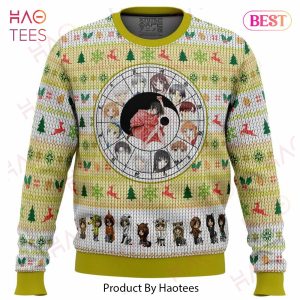 Fruits Basket Chinese Zodiac Ugly Christmas Sweater