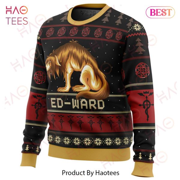 Fullmetal Alchemist Chimera Nina Tucker Ed-ward Ugly Christmas Sweater