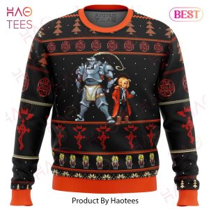 Fullmetal Alchemist Elrics Sprites Ugly Christmas Sweater