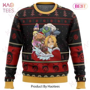 Fullmetal Alchemist Holidays Ugly Christmas Sweater