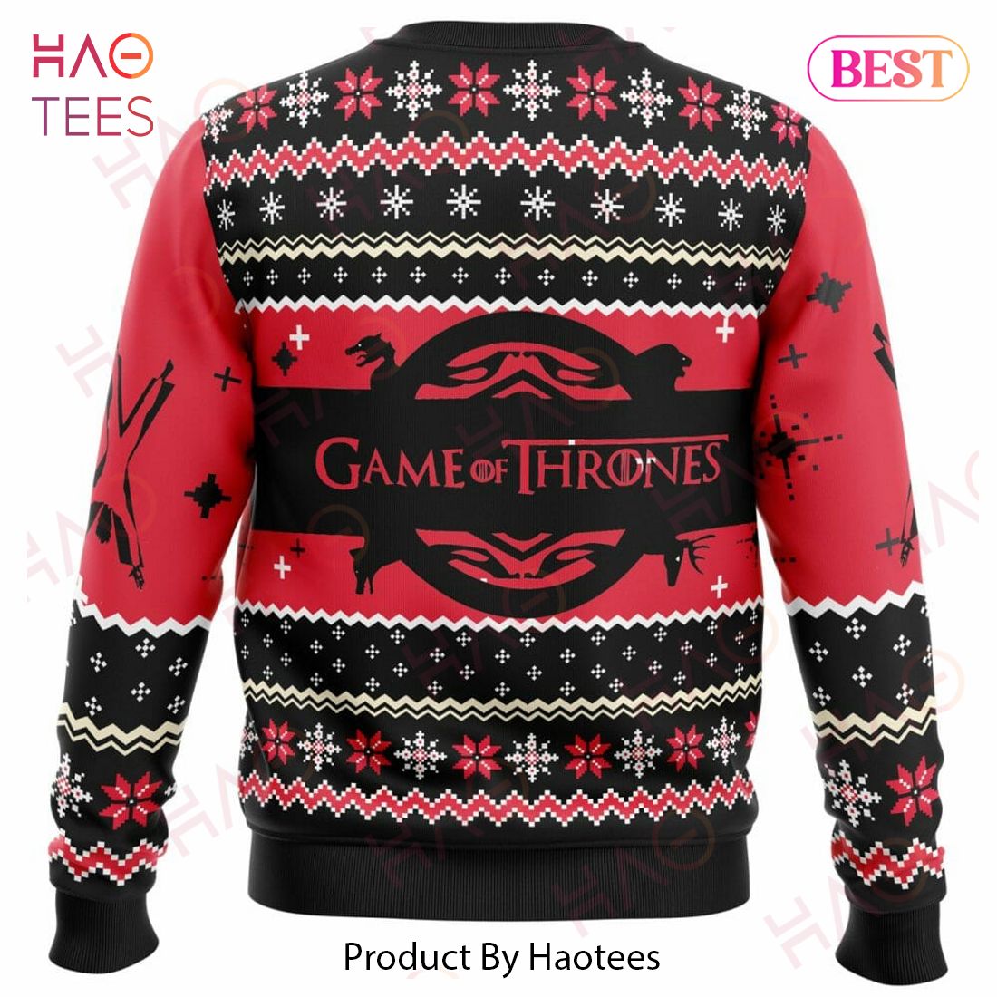 Game of Thrones House Bolton Ugly Christmas Sweater Game of Thrones House Bolton Ugly Christmas Sweater