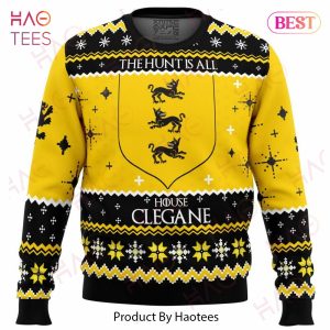 Game of Thrones House Clegane Ugly Christmas Sweater