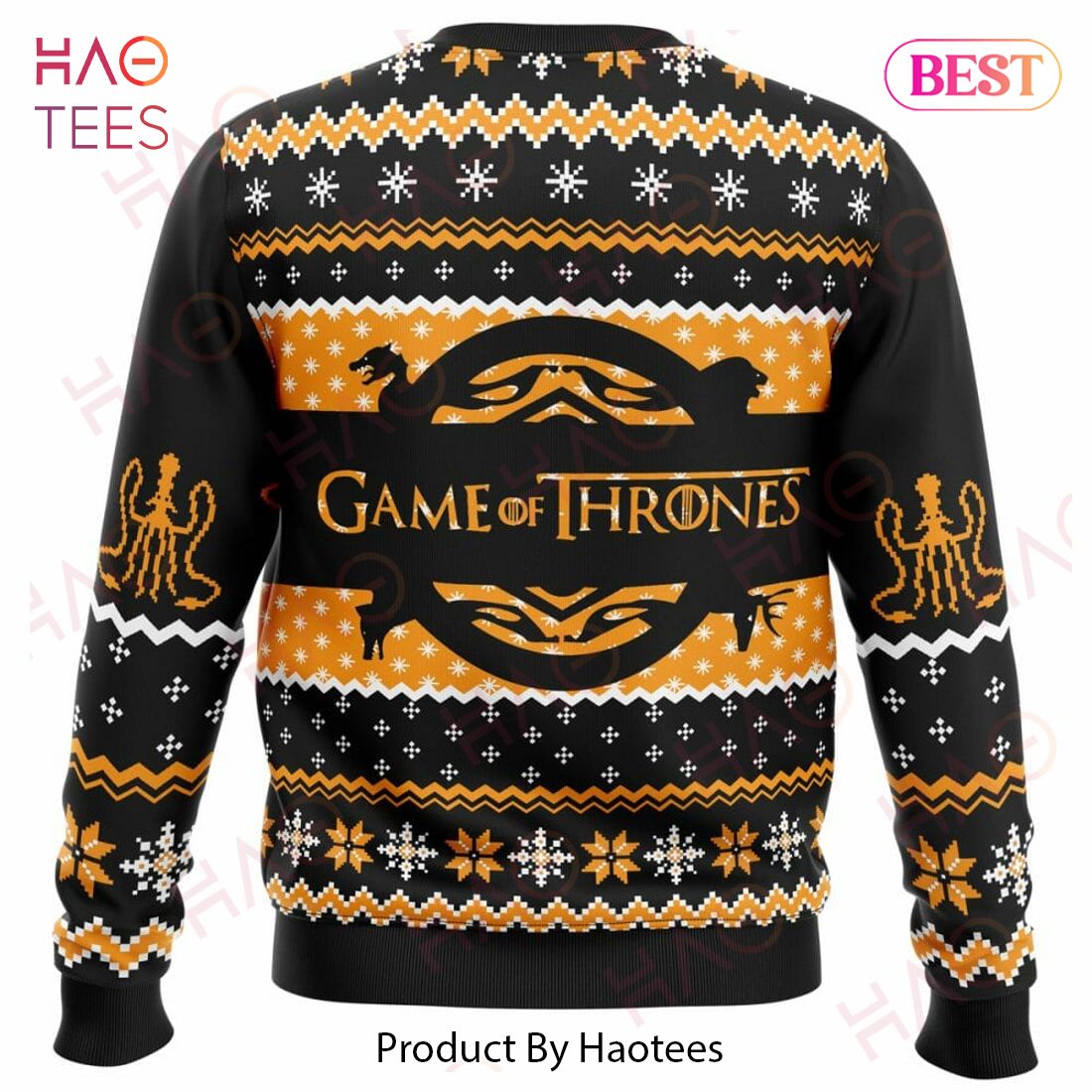 Game of Thrones House Greyjoy Ugly Christmas Sweater Game of Thrones House Greyjoy Ugly Christmas Sweater