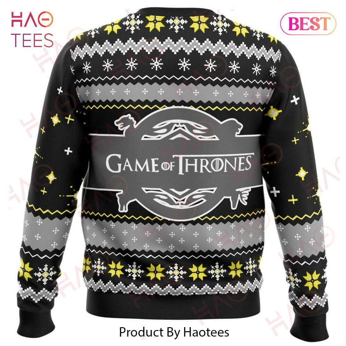 Game of Thrones House Stark Ugly Christmas Sweater Game of Thrones House Stark Ugly Christmas Sweater