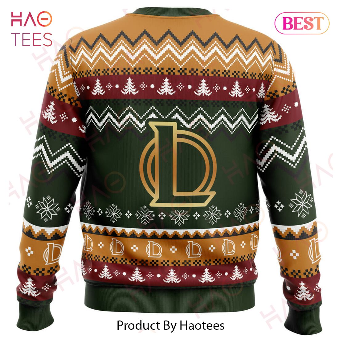 Game on Christmas League of Legends Ugly Christmas Sweater Game on Christmas League of Legends Ugly Christmas Sweater