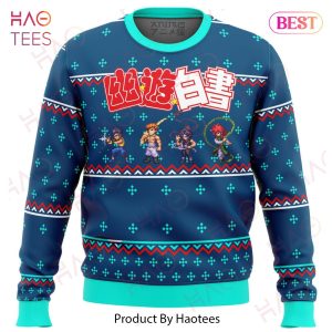 Ghost Fighter yuyu hakusho Ugly Christmas Sweater
