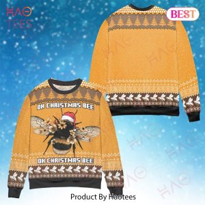 Gifury Bee Ugly Christmas Sweater Oh Christmas Bee Brown Sweater Bee Sweater 2022