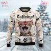 Gifury Cat Christmas Sweater Catfeine Cat And Coffee Ugly Sweater Cat Ugly Sweater 2022